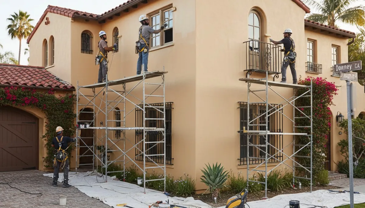 Painting company in Los Angeles, CA providing professional interior and exterior painting services