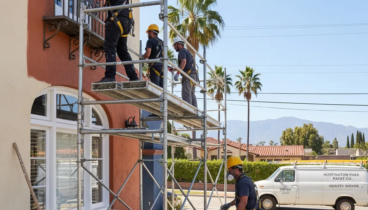 Painting company in Los Angeles, CA providing professional interior and exterior painting services