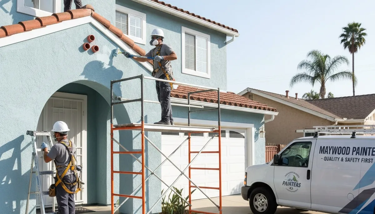 Painting company serving Los Angeles, CA with professional interior and exterior painting services