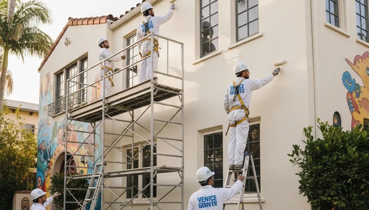 Painting company in Los Angeles, CA providing professional interior and exterior painting services